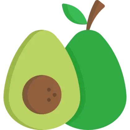 Avocado Illustration for Healthy Living