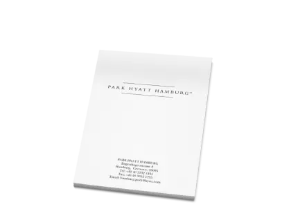 Park Hyatt Hamburg Notepad