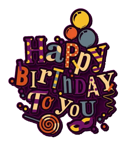 Colorful Happy Birthday Greeting Design