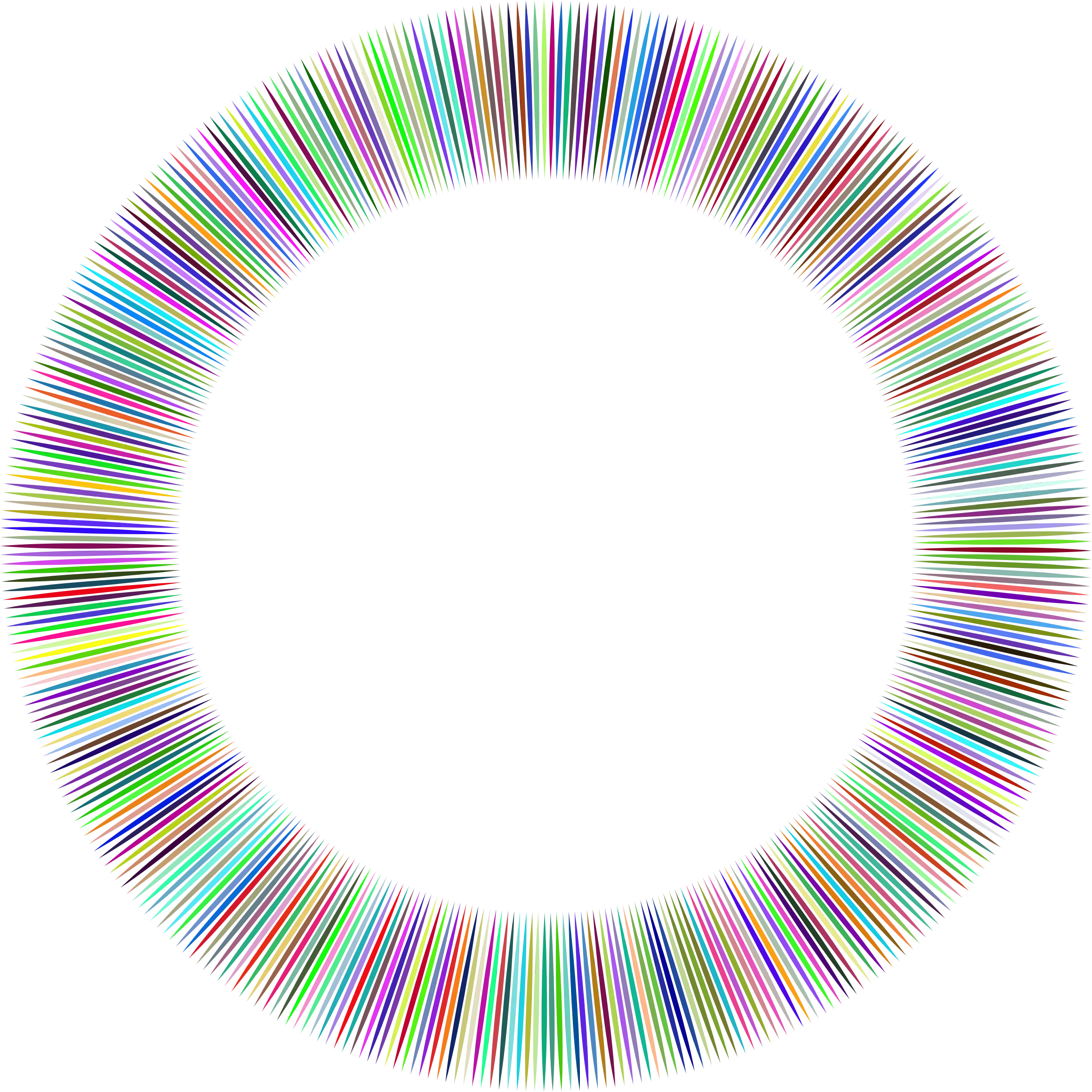 Colorful Circular Design Frame