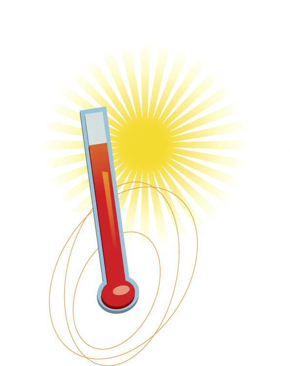 Hot Weather Thermometer