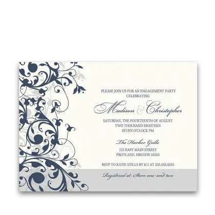 Decorative Invitation Card Design