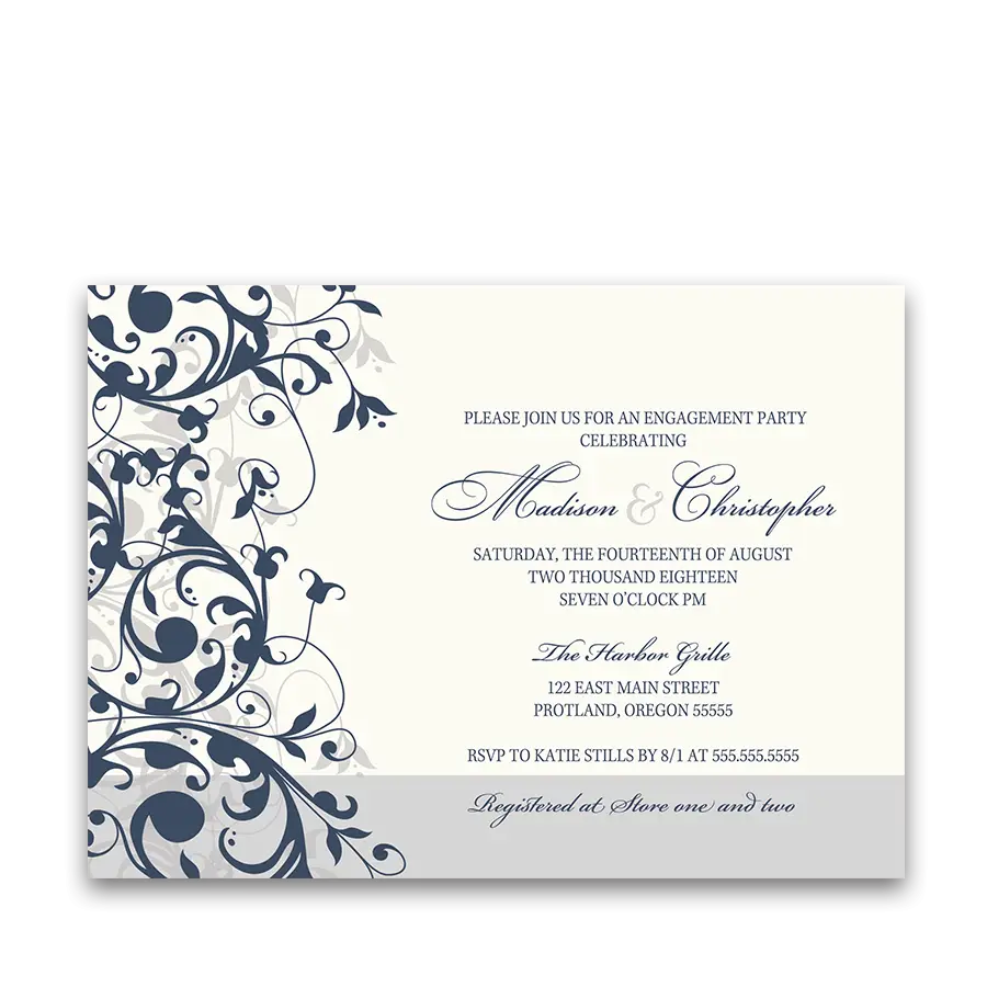 Decorative Invitation Card Design