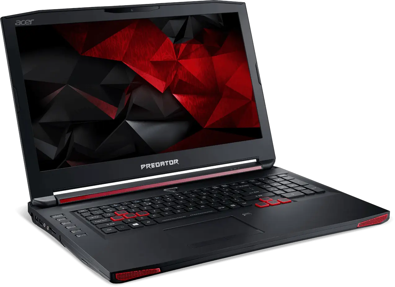 Black and Red Gaming Laptop for Enthusiasts