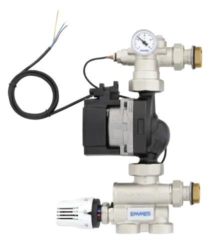 Plumbing Valve with Gauge
