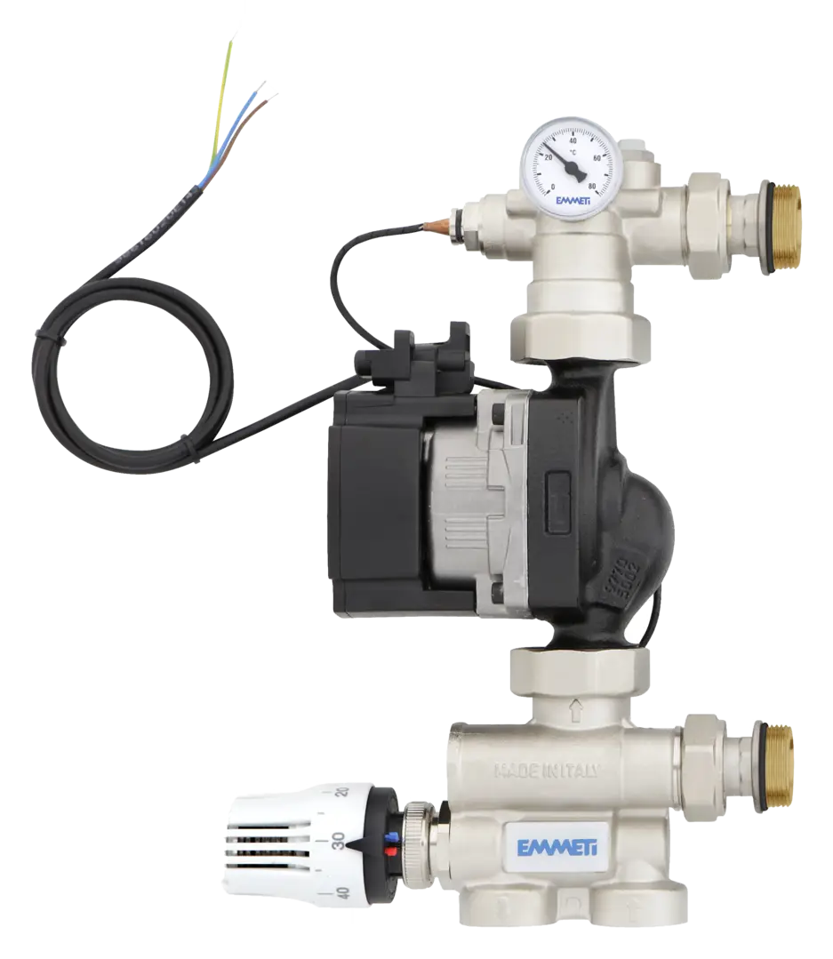 Plumbing Valve with Gauge
