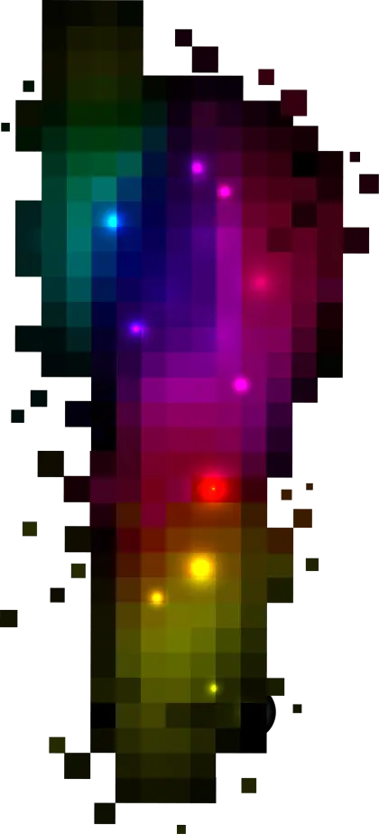 Colorful Pixel Design
