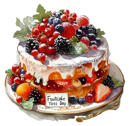 Fruitcake Toss Day Celebration