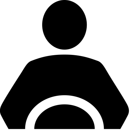 Minimalistic Driver Icon