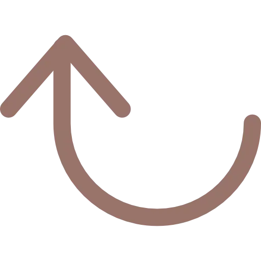Upward Curved Arrow