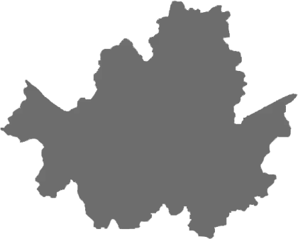 Geographic Map Silhouette