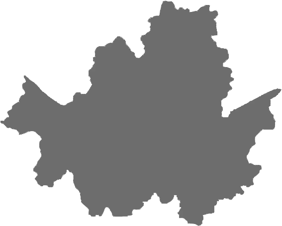 Geographic Map Silhouette