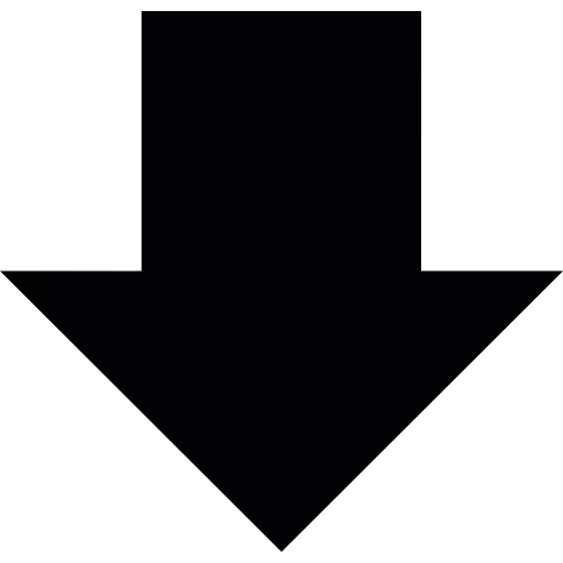 Black Down Arrow
