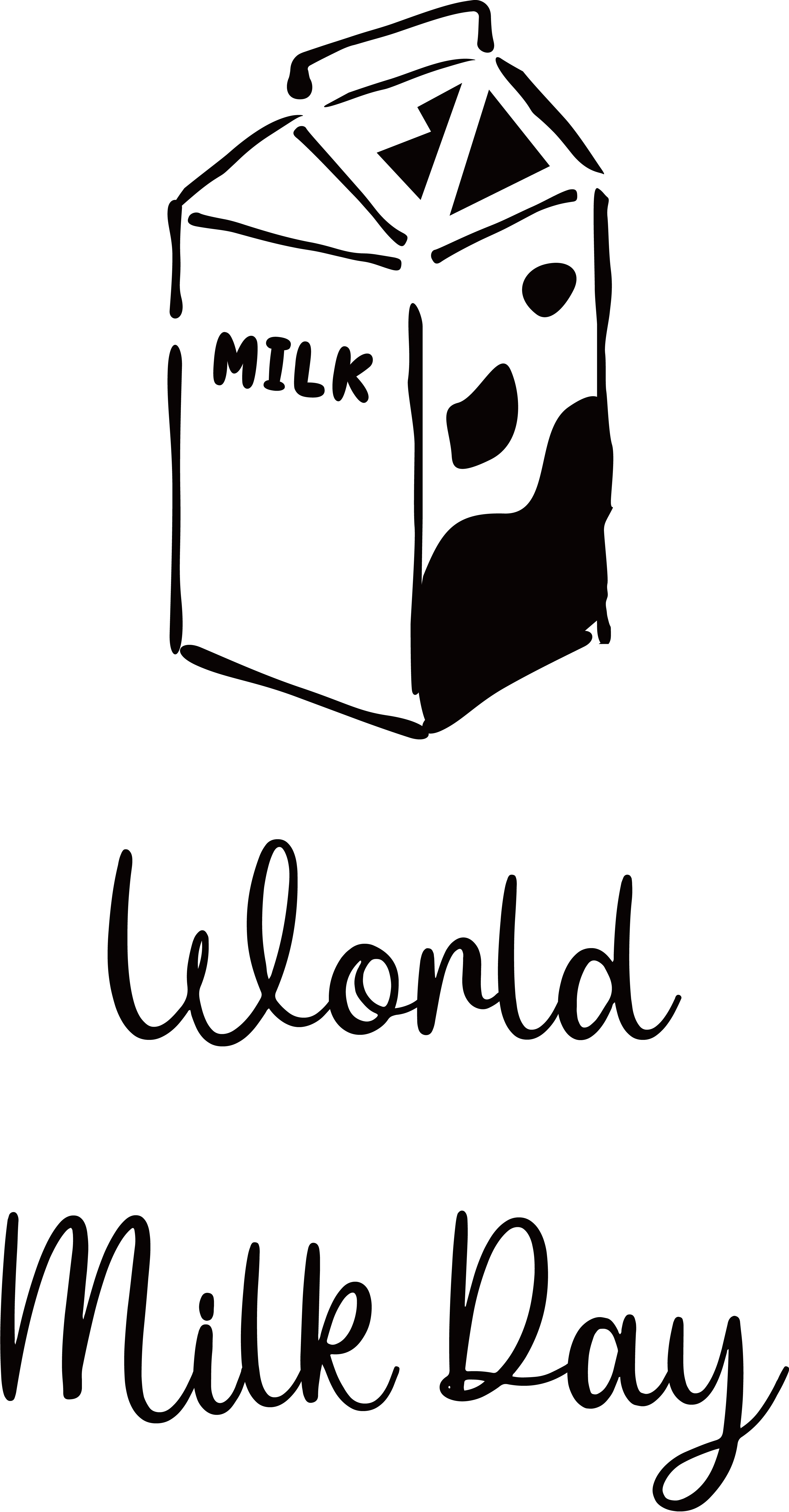 World Milk Day Illustration Featuring Milk Carton Art