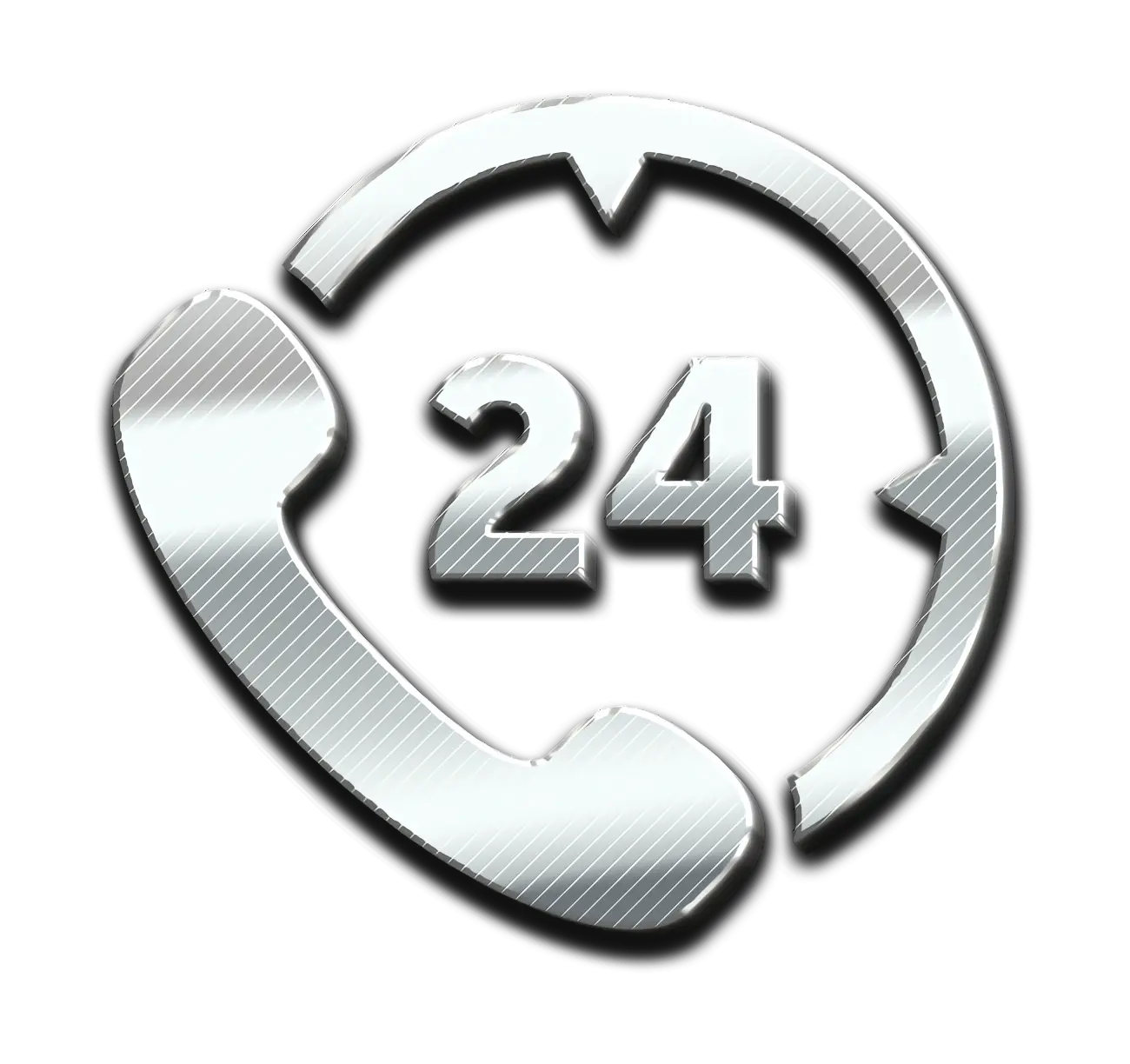 24-Hour Service Icon