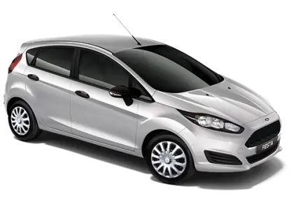 Silver Compact Car