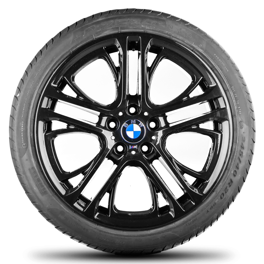 Black BMW Wheel with Sleek Design