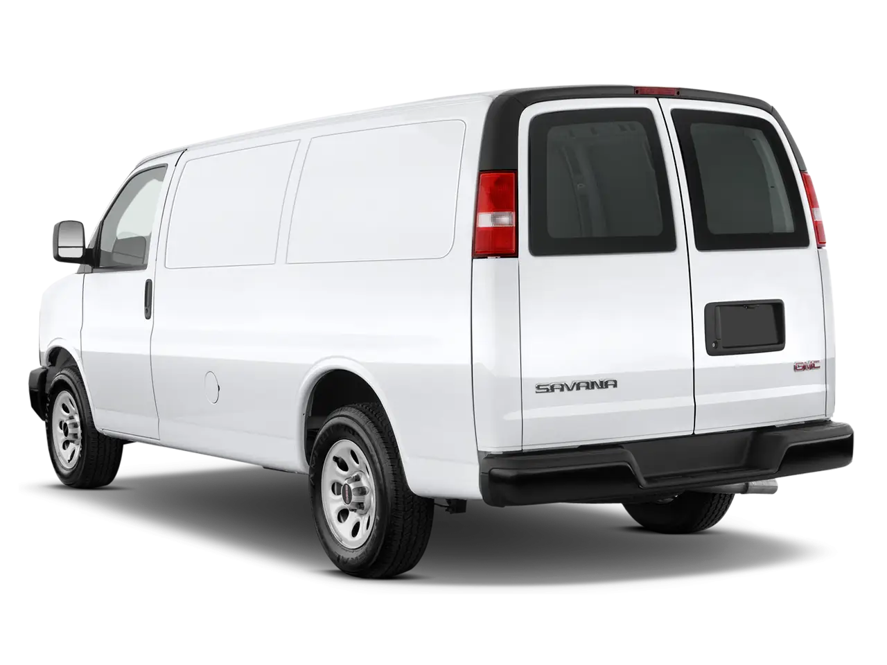 White Cargo Van for Transportation