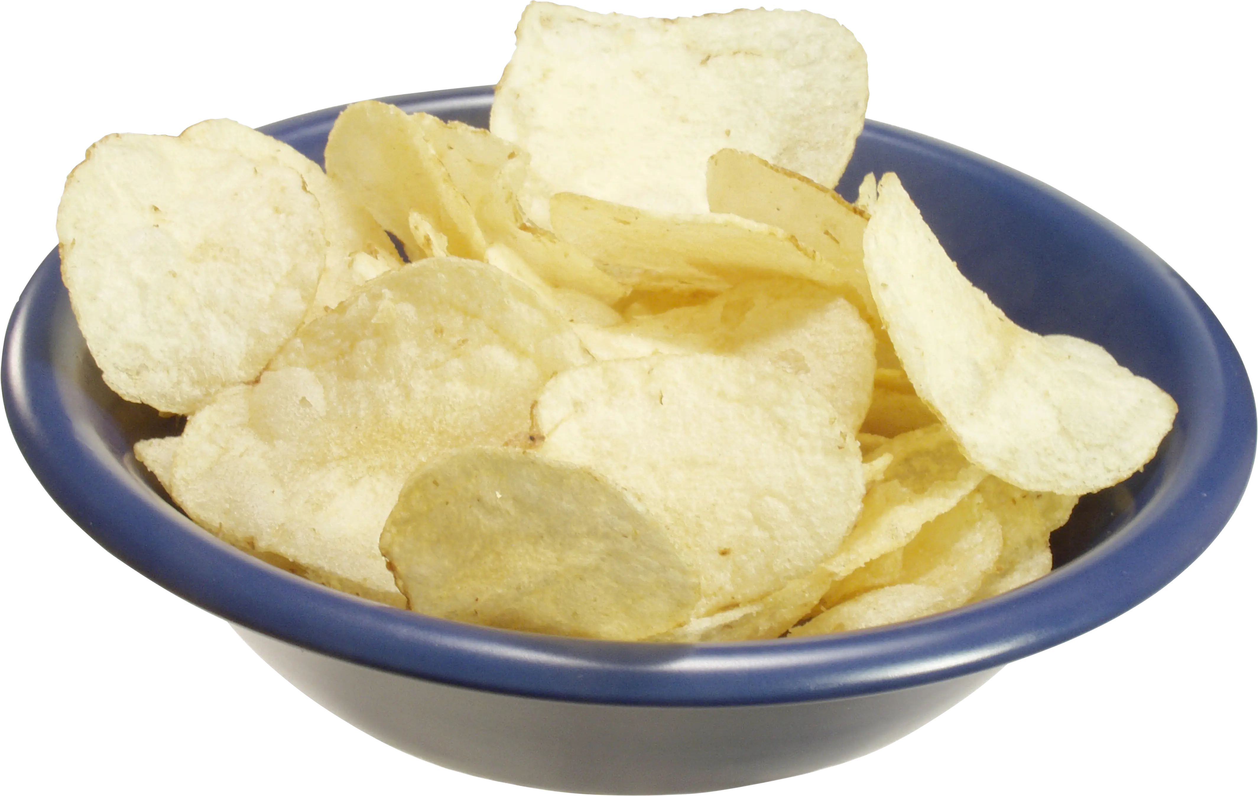 Bowl of Crispy Potato Chips