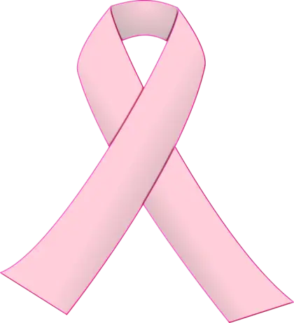 Pink Awareness Ribbon Symbol of Hope