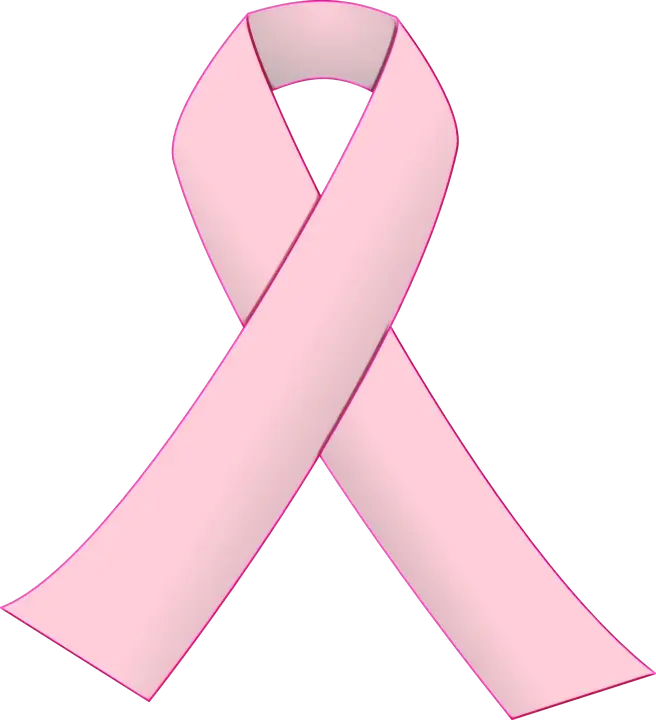 Pink Awareness Ribbon Symbol of Hope