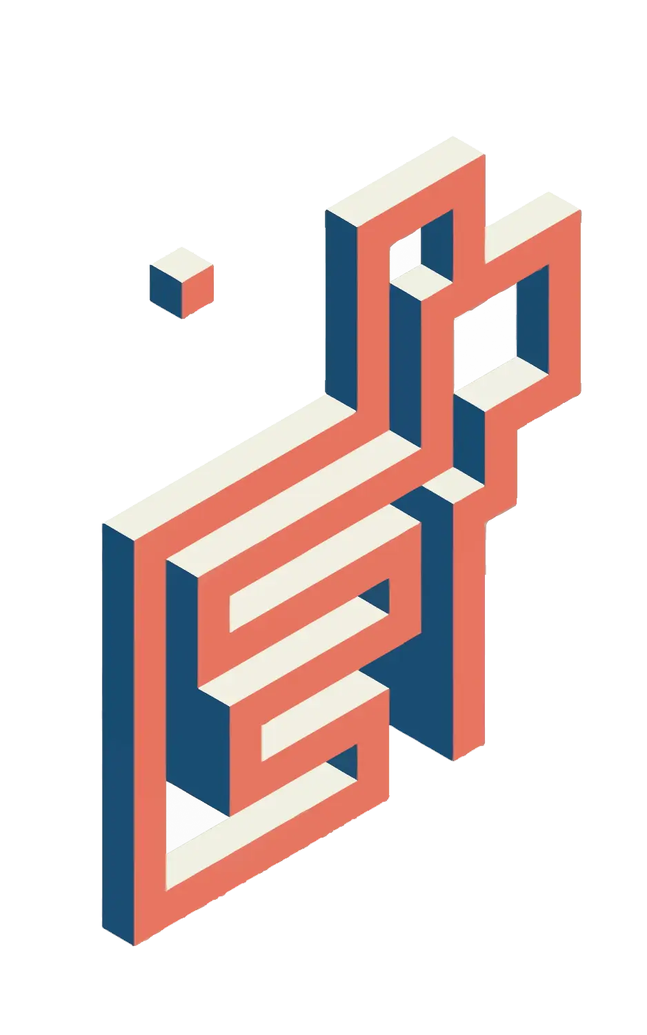 Isometric 3D Maze Puzzle