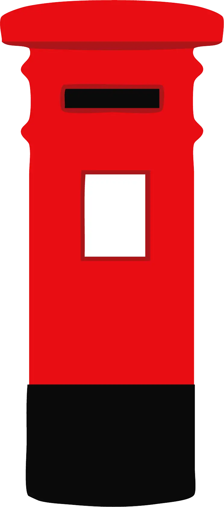 Red Mailbox for Public Use