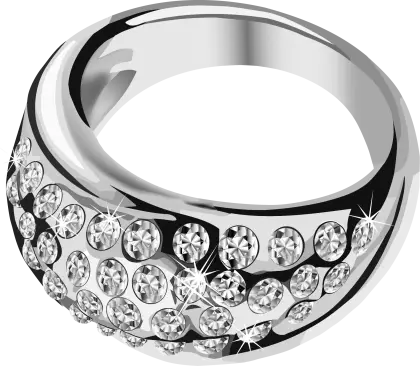 Sparkling Diamond Ring