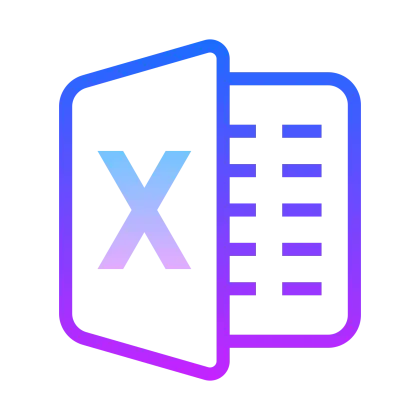 Colorful Microsoft Excel Icon