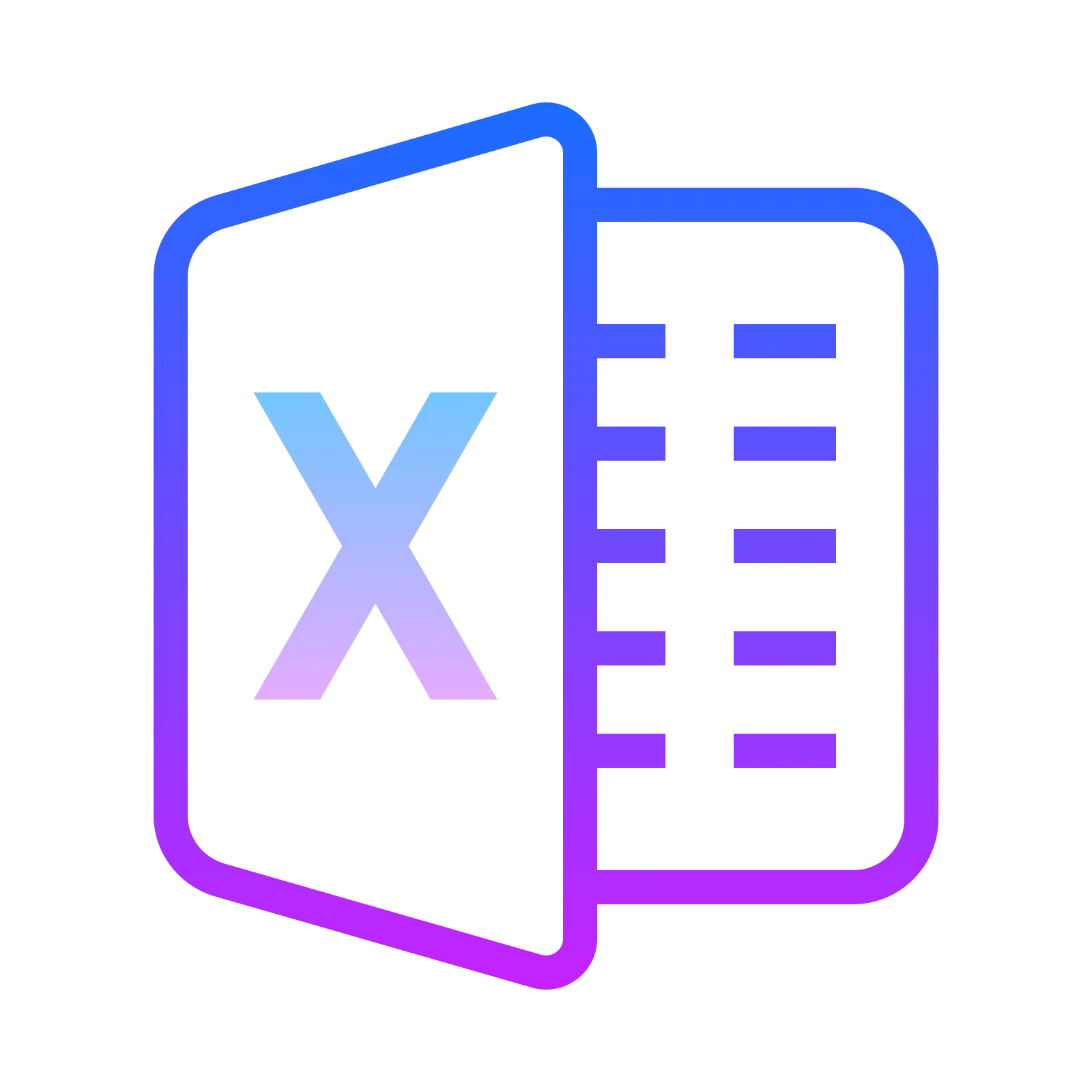 Colorful Microsoft Excel Icon