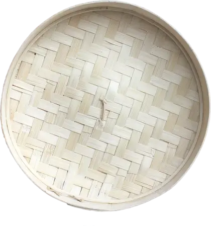 Traditional Woven Bamboo Steamer Lid