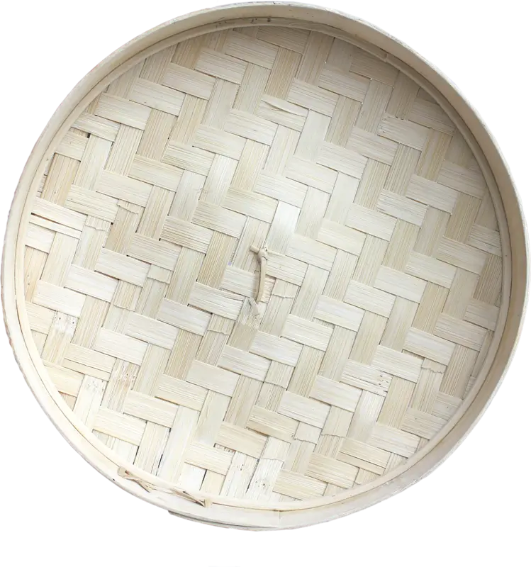 Traditional Woven Bamboo Steamer Lid