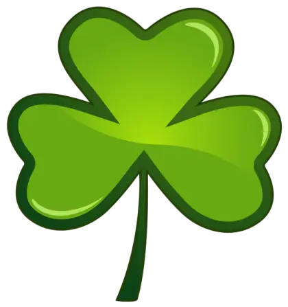Green Clover for St. Patrick&#039;s Day Theme