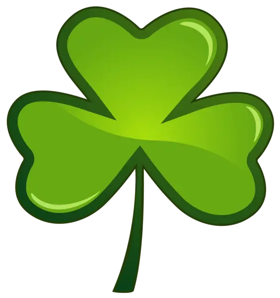Green Clover for St. Patrick's Day Theme