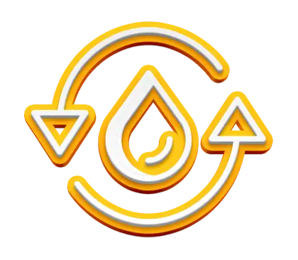 Recycling Droplet Icon