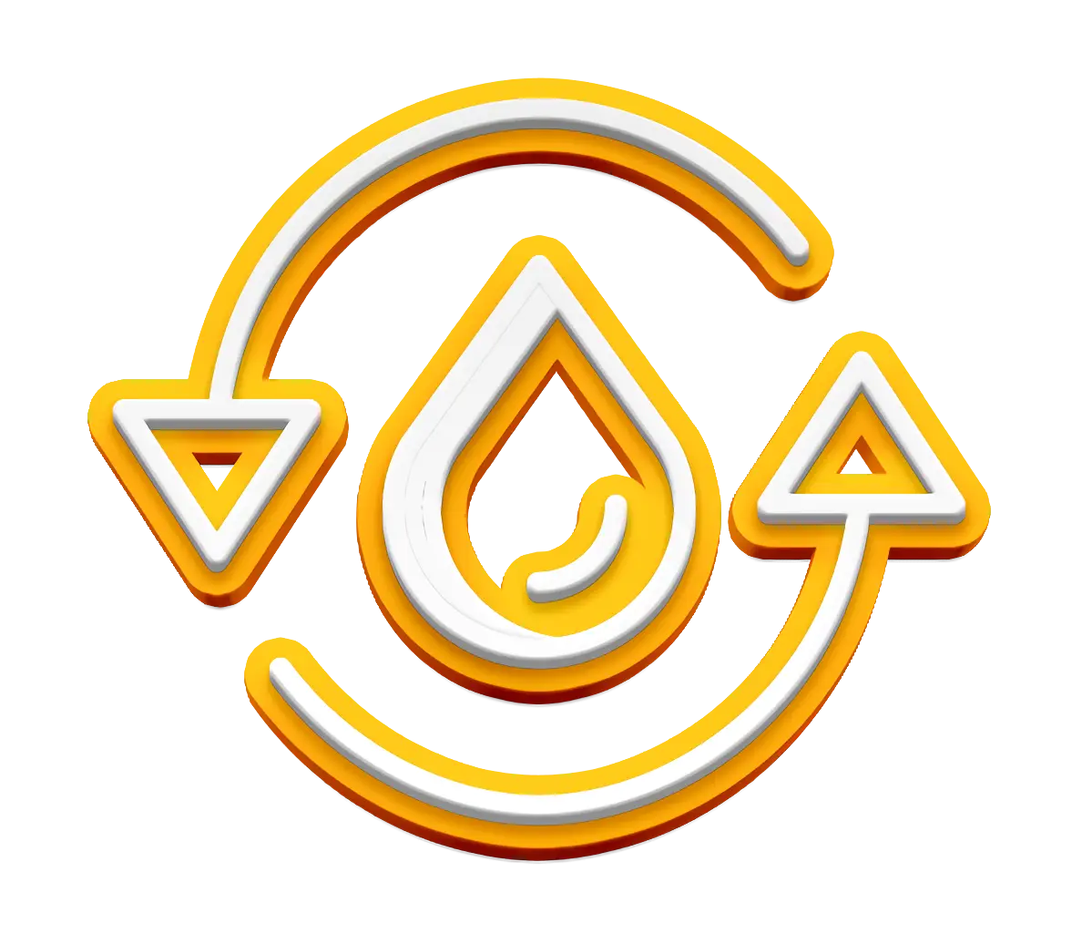 Recycling Droplet Icon