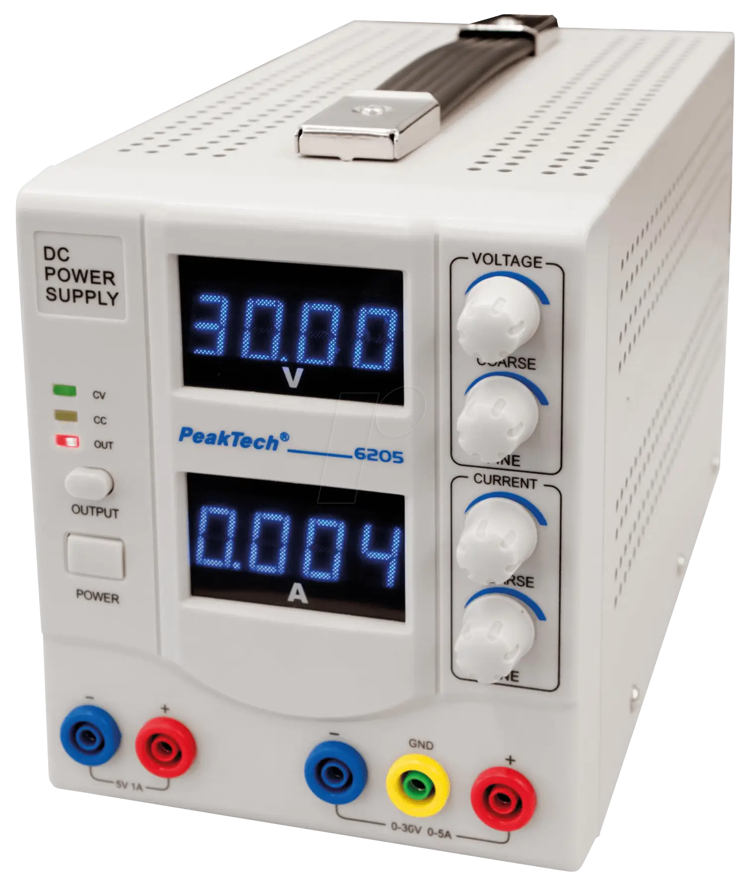 Digital DC Power Supply with Voltage Reading