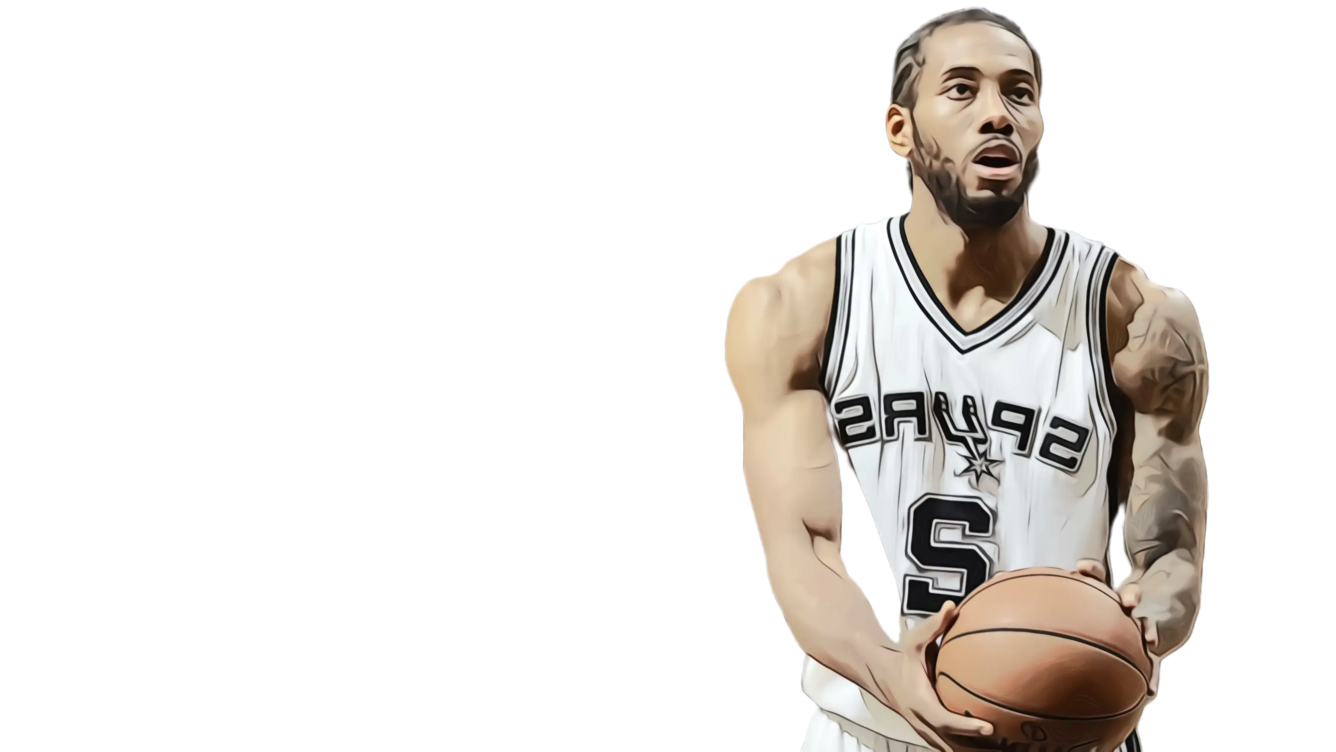 Basketball Player Preparing for Shot