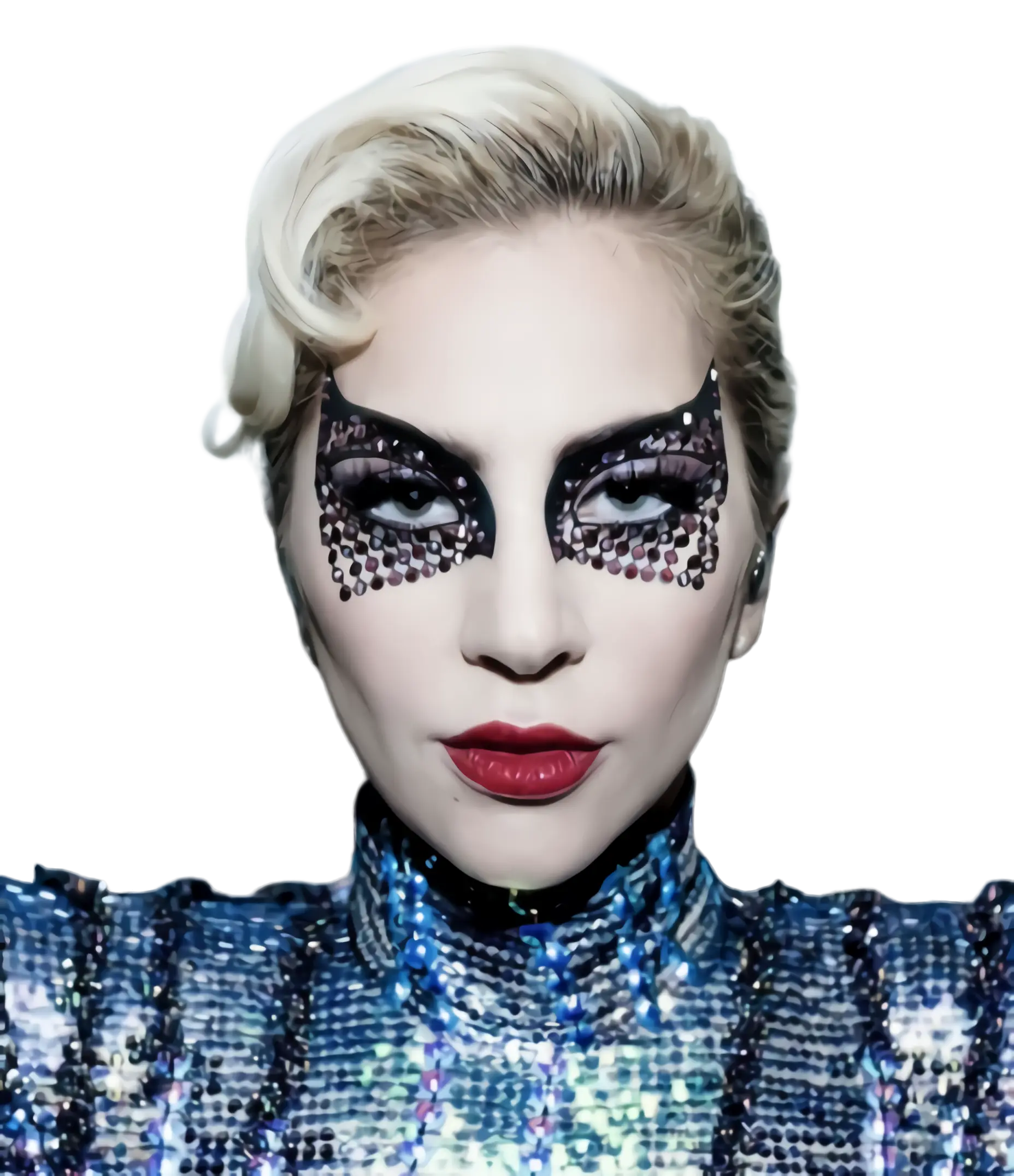 Person with Artistic Makeup