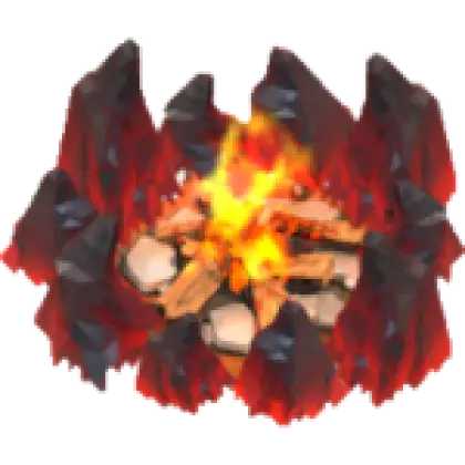 Campfire with Rocks