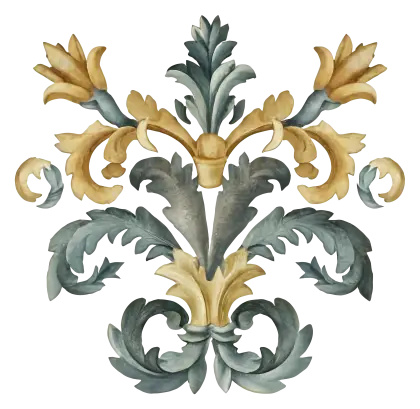 Ornamental Floral Decorative Pattern