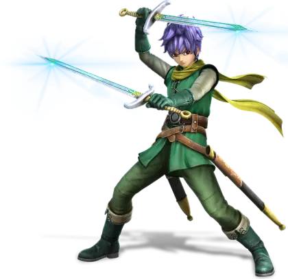 Fantasy Swordsman with Dual Swords