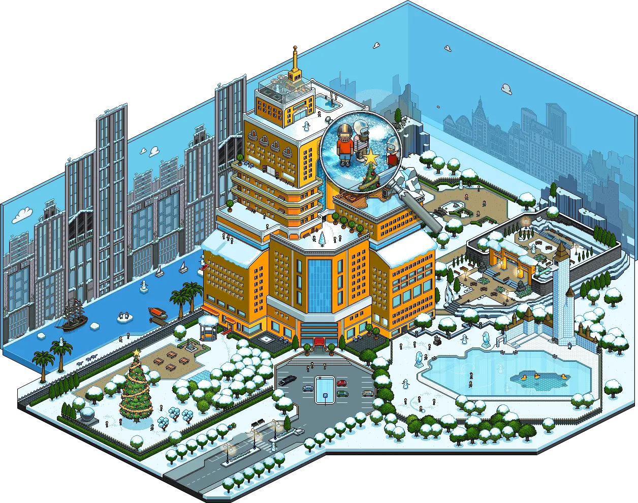 Winter Cityscape