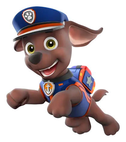 Dog in Police Uniform
