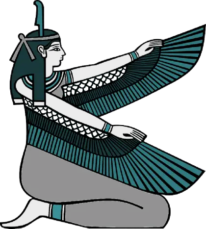 Maat in Ancient Egyptian Artwork