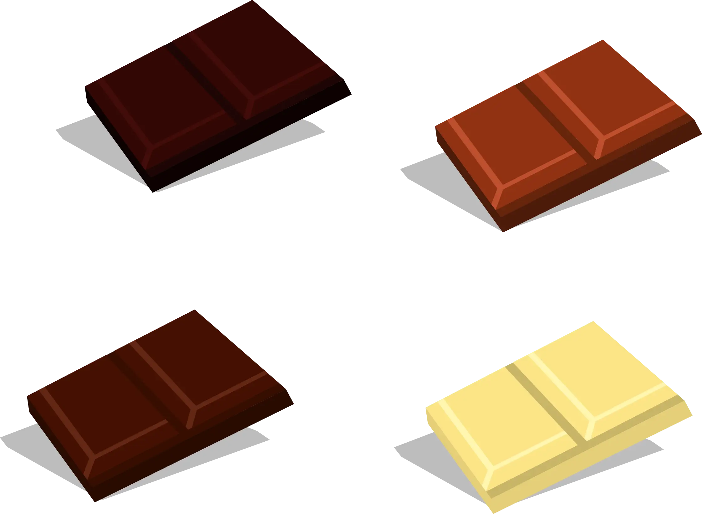 Variety of Chocolate Bars