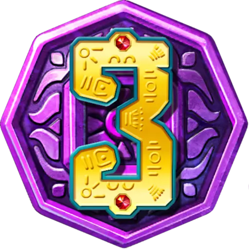 Colorful Number 3 Illustration