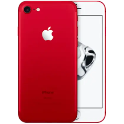 Red iPhone Mobile Device