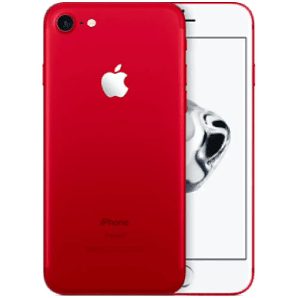 Red iPhone Mobile Device