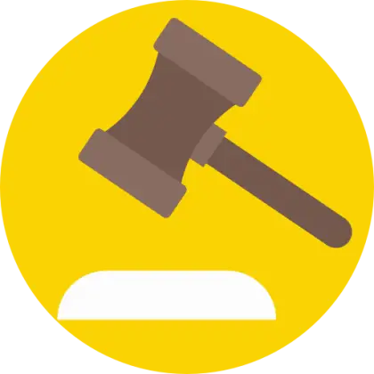 Gavel Emoji for Legal Symbols and Justice
